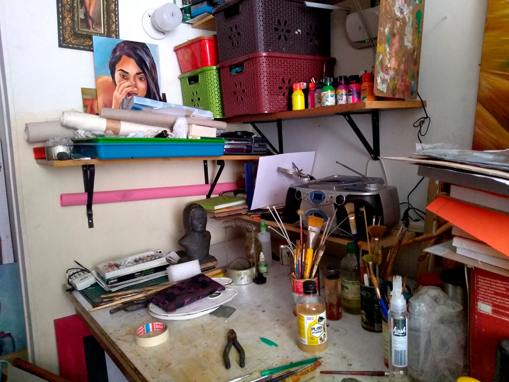 El rincón de la mesa de dibujo