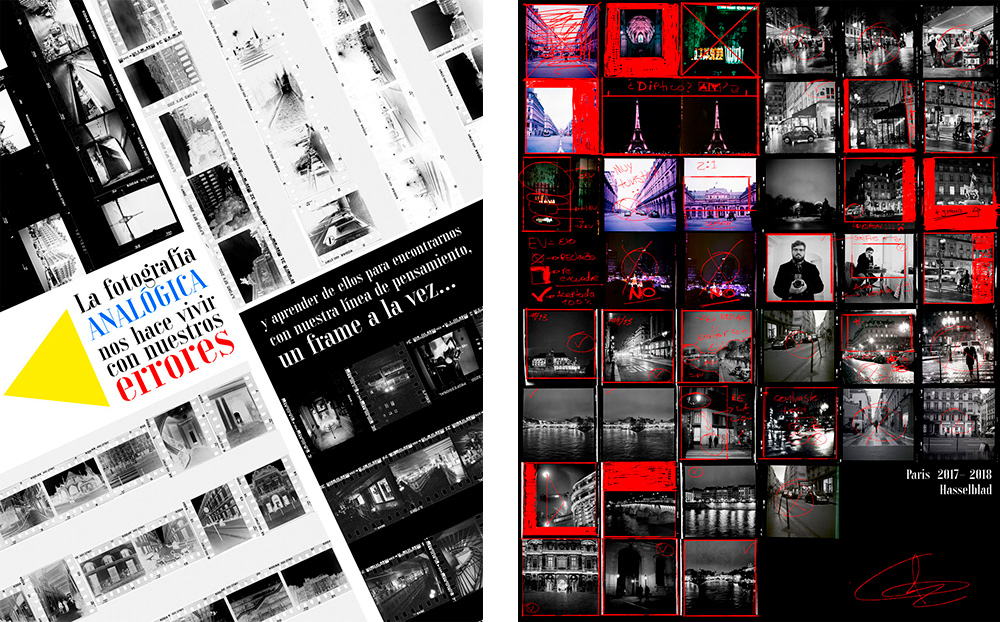 Hojas de contacto, la bitácora en la fotografía