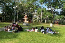 A cargo de los estudiantes de curso Psicología de la salud