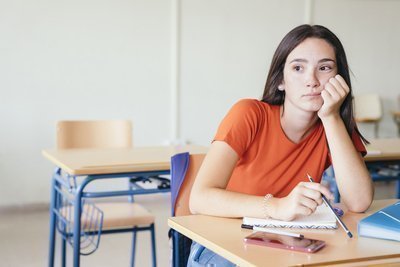 estudiante solitaria