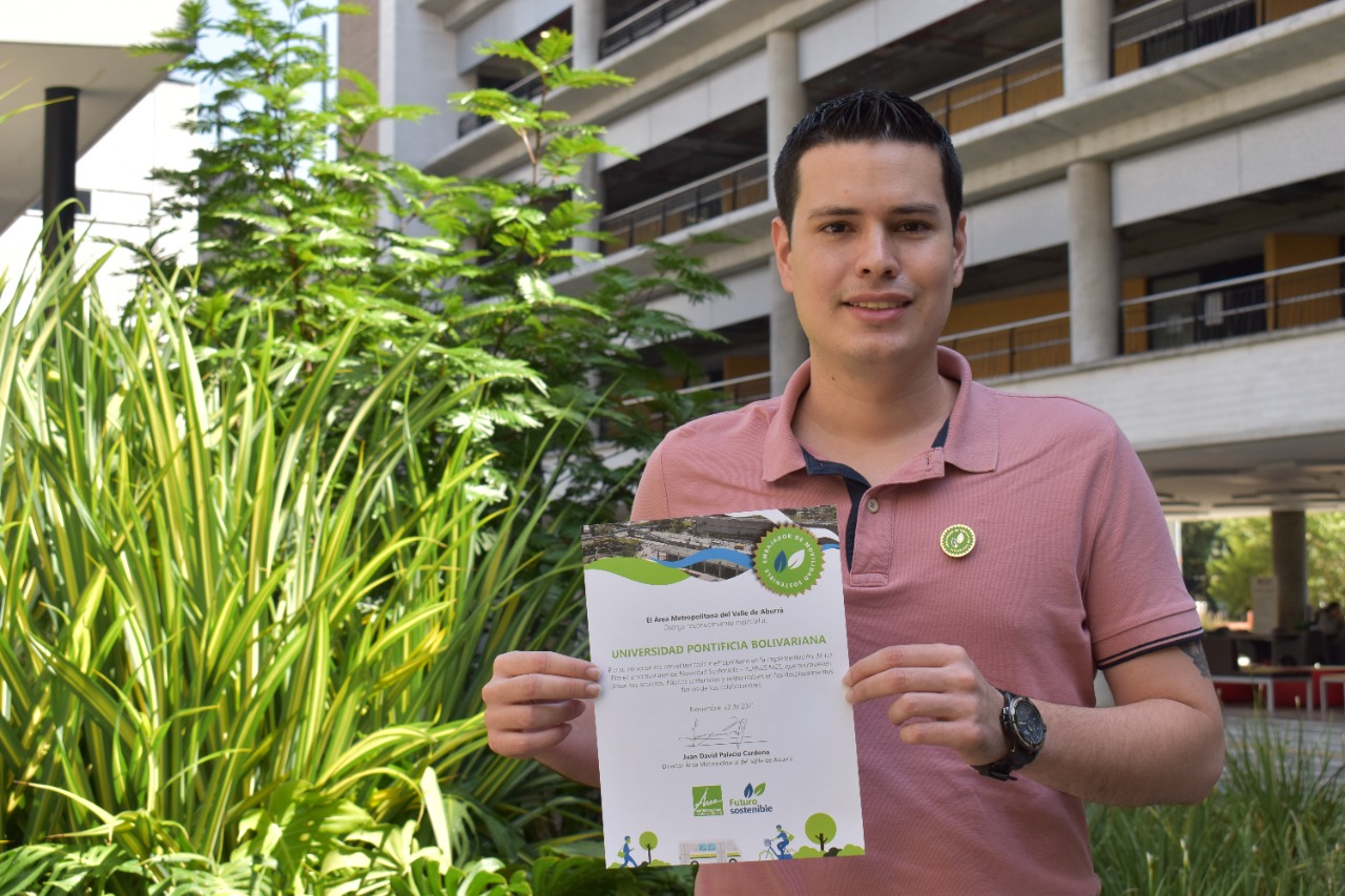 Carlos Bustamante, líder estrategia de Sostenibilidad UPB.