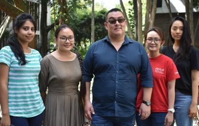 Estudiantes de Asia del Este crearon un club para los amantes de las culturas asiáticas. 