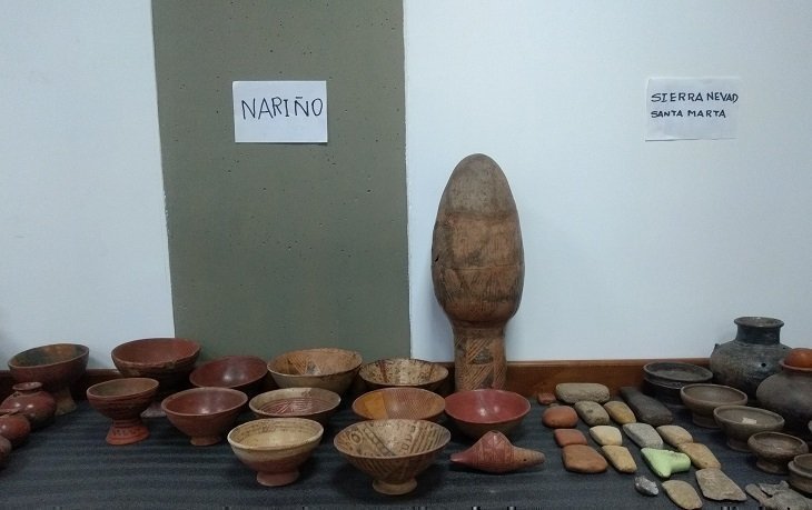 Piezas de colección arqueológica UPB