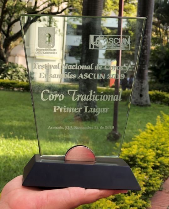 Esta es la segunda vez que el Coro Polifónico se lleva el primer lugar en Coro Tradicional.