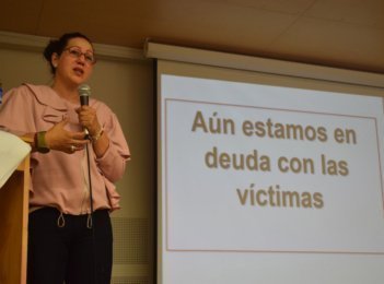 Evento de mujeres víctimas del conflicto en Colombia