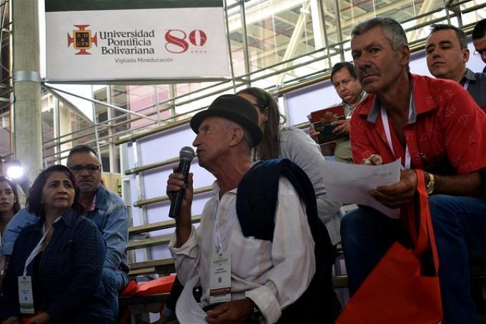 Participación de asistentes en el espacio académico de UPB en Expoagrofuturo.