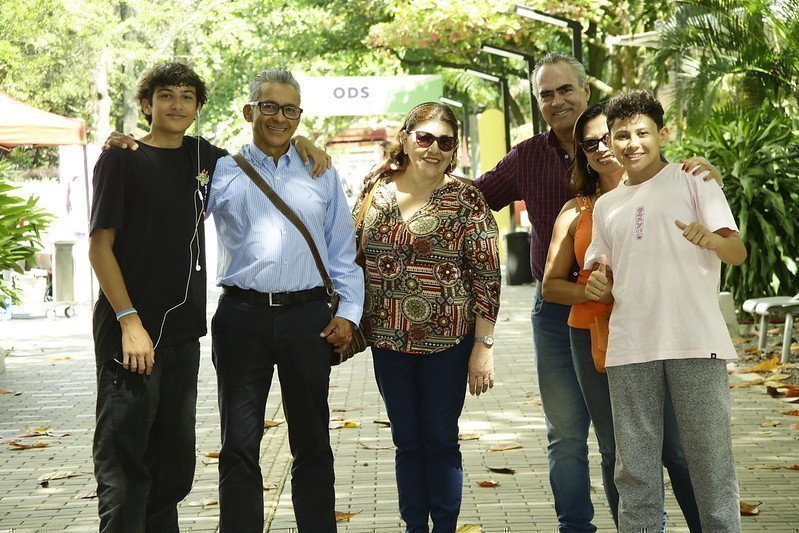 Familias en el Ecocampus Fest