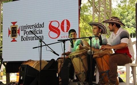 Participantes del concurso de bandas en La Guaca