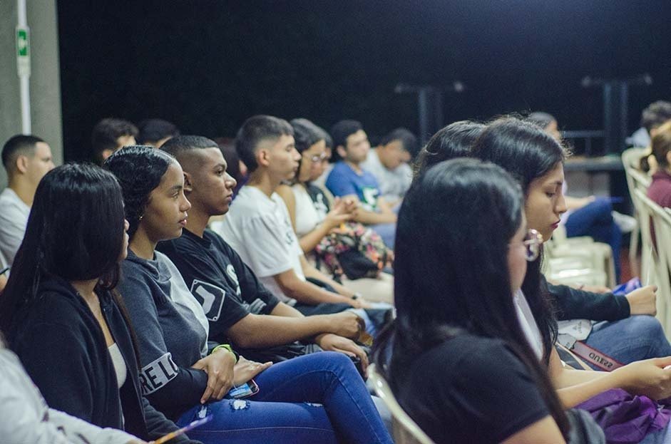 Estudiantes en Inducción, jornada noche