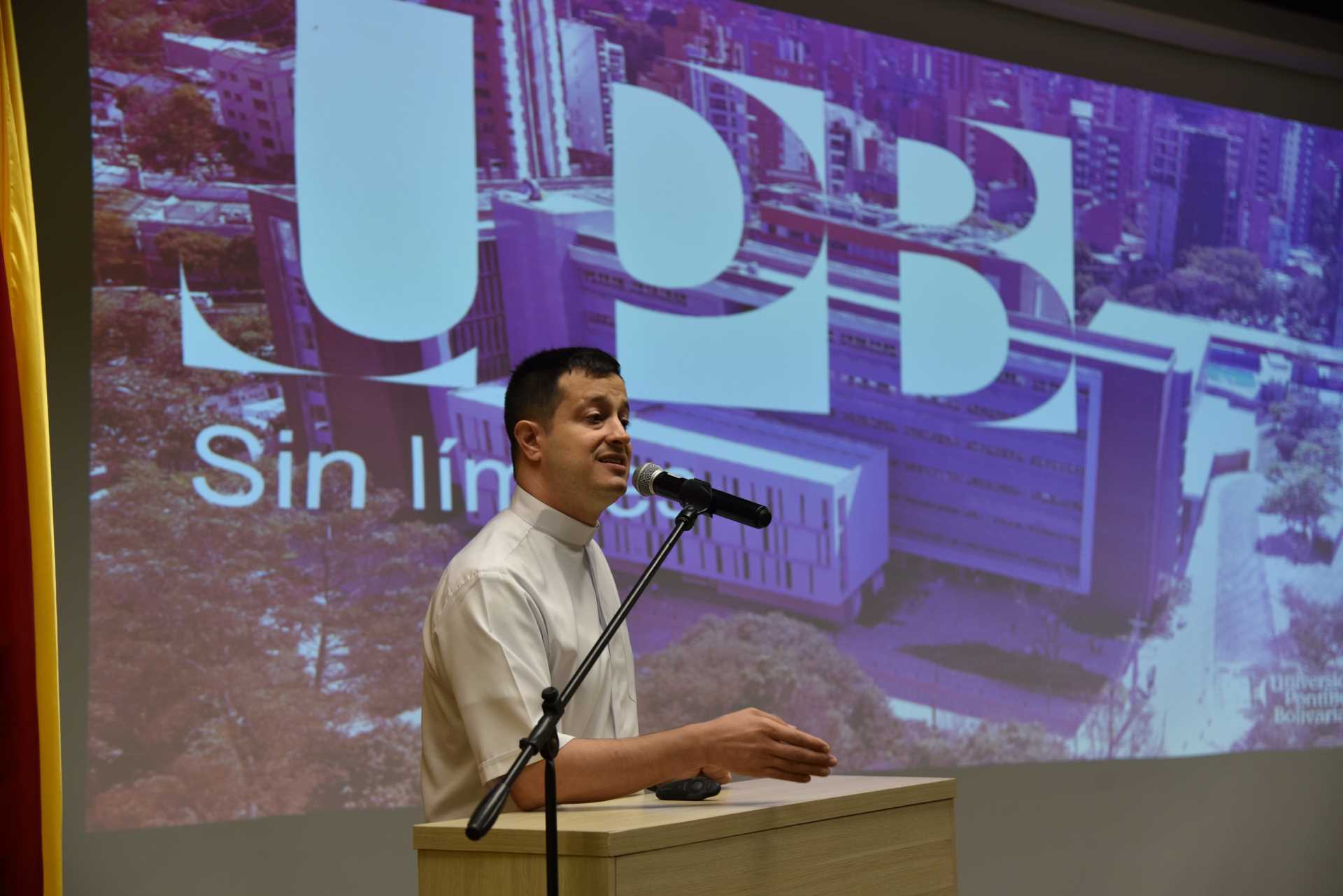 Rector UPB Montería, Pbro. Juan Camilo Restrepo Tamayo