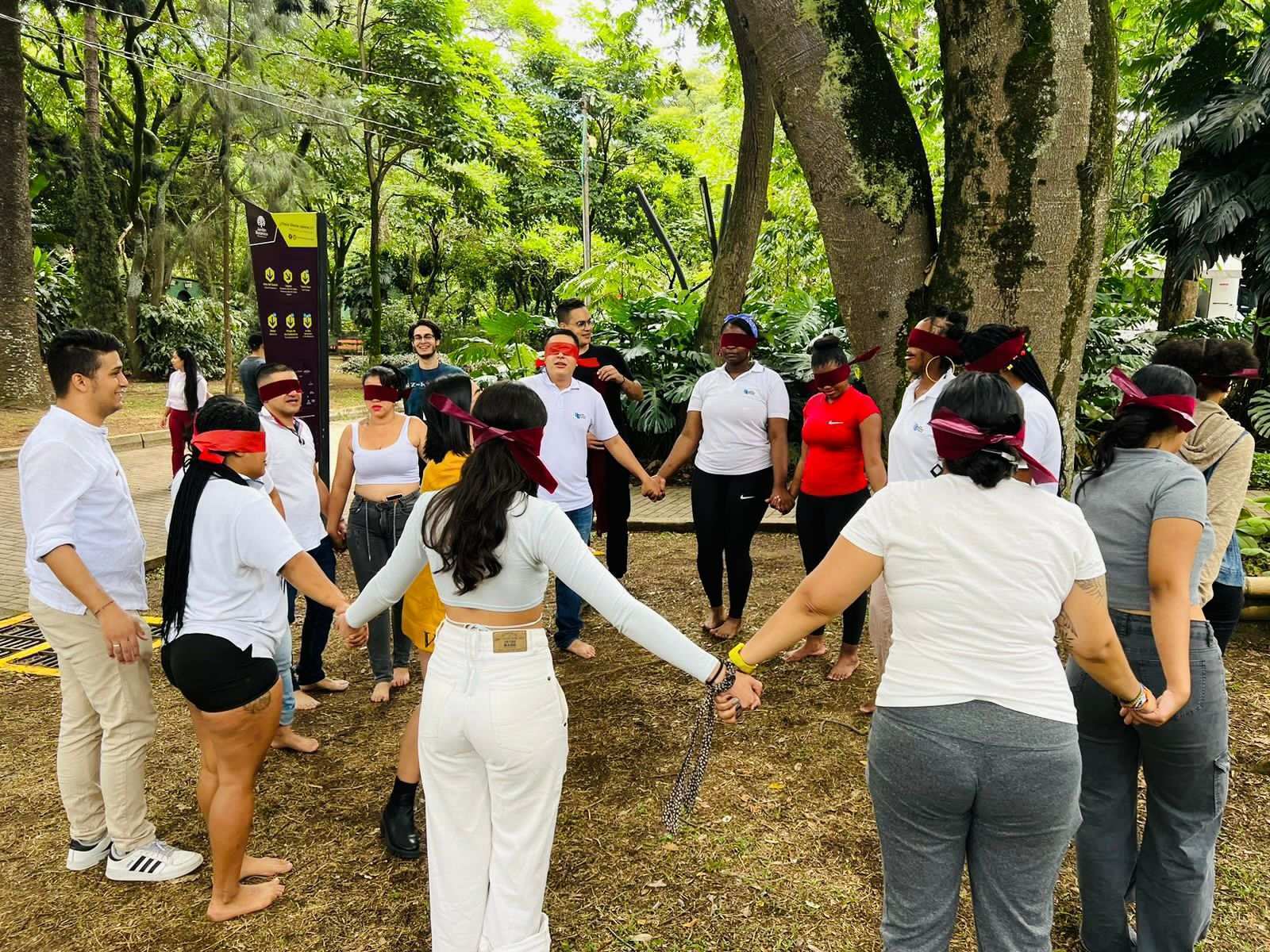 Aquenarre en una actividad interactiva en la Fiesta del Libro