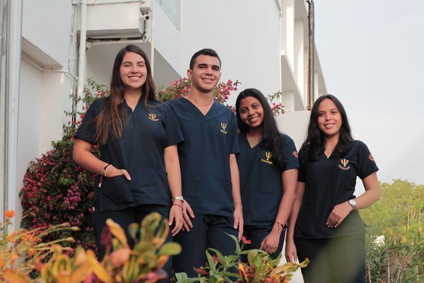 Estudiantes del programa de psicología de la Seccional Montería reunidos