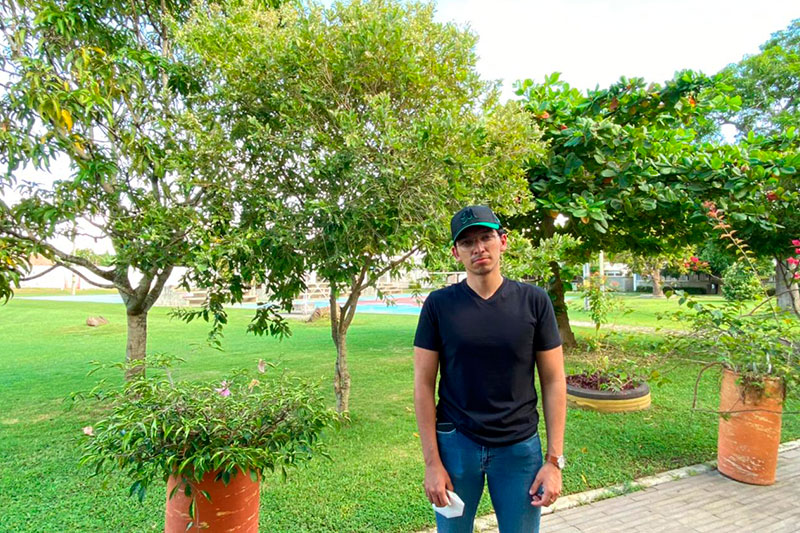 Guillermo Javier Gonzales Estrada, estudiante de movilidad.