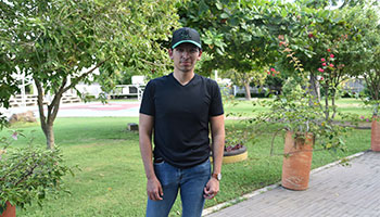 Guillermo Javier Gonzales Estrada, estudiante de movilidad.