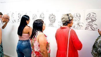 Inauguración del XIII Salón de Arte Bolivariano