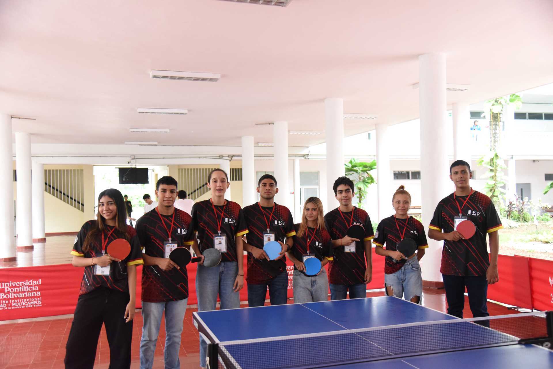 Equipo Tenis de Mesa UPB Montería