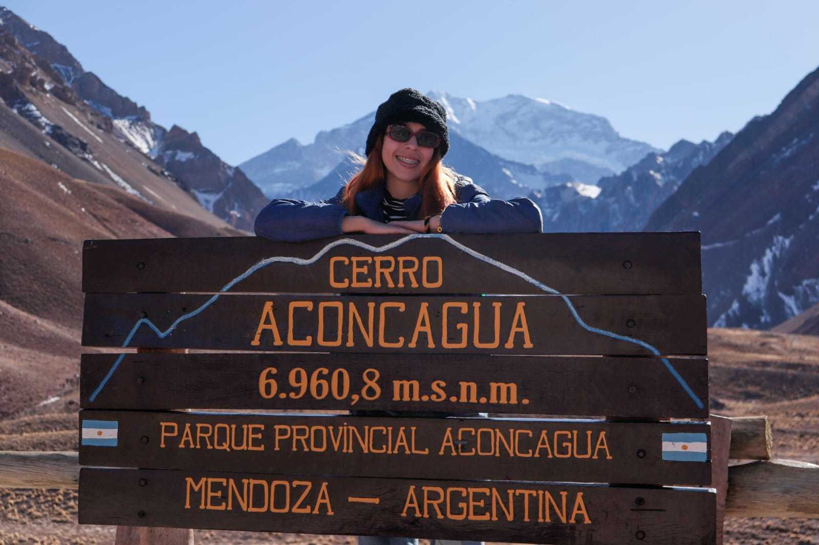 Karla Hurtado Campo, estudiante de la Facultad de Publicidad en Argentina. 