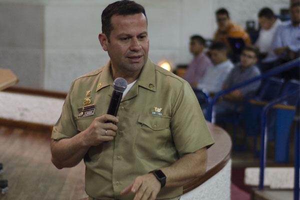 Intervención del Capitán de Fragata Carlos Alberto Madrid Cuellar