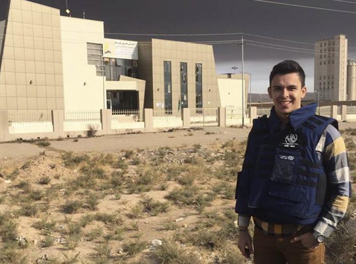 Practicante UPB en Irak