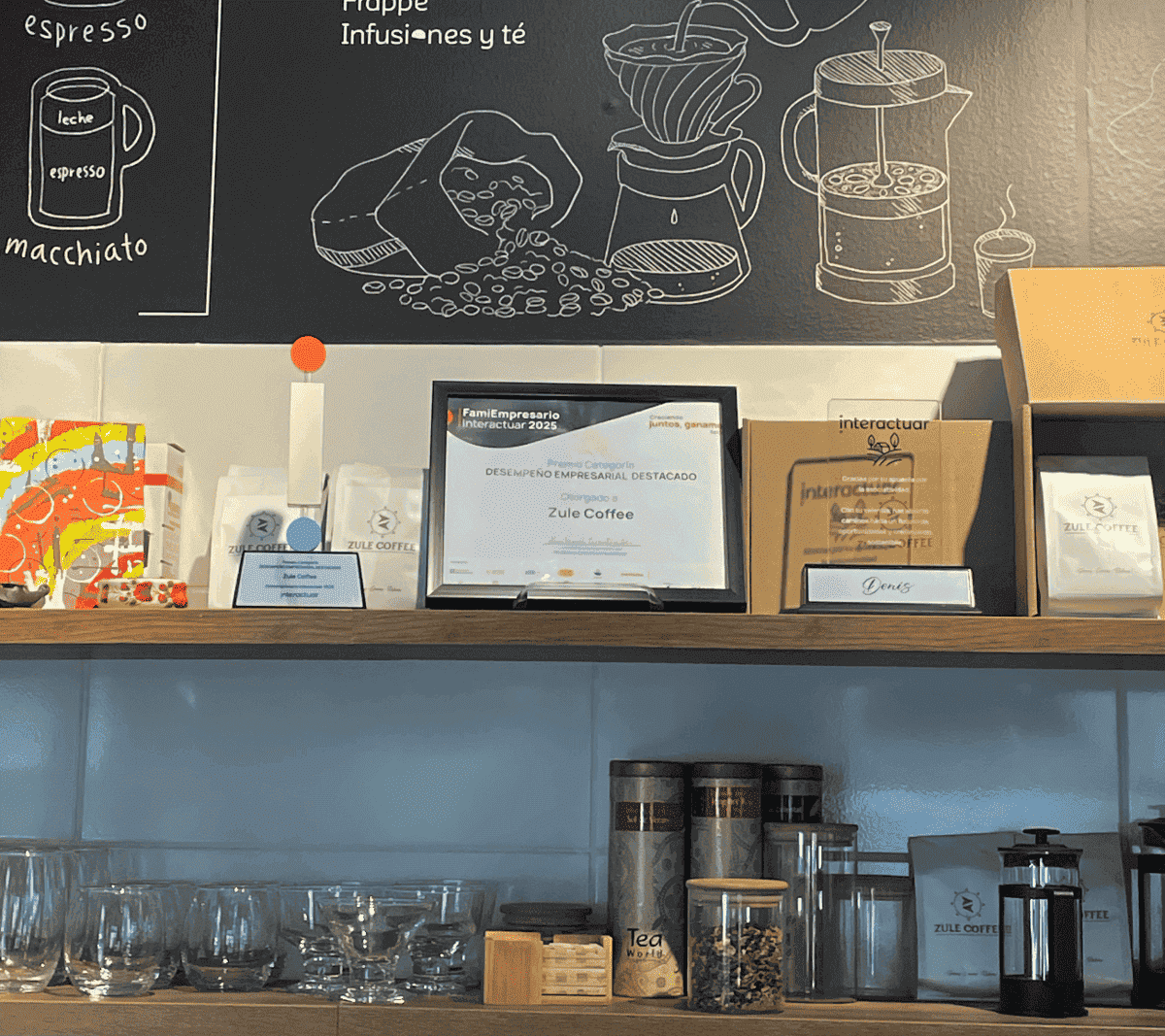 Zule Coffee recibe reconocimiento de Interactuar