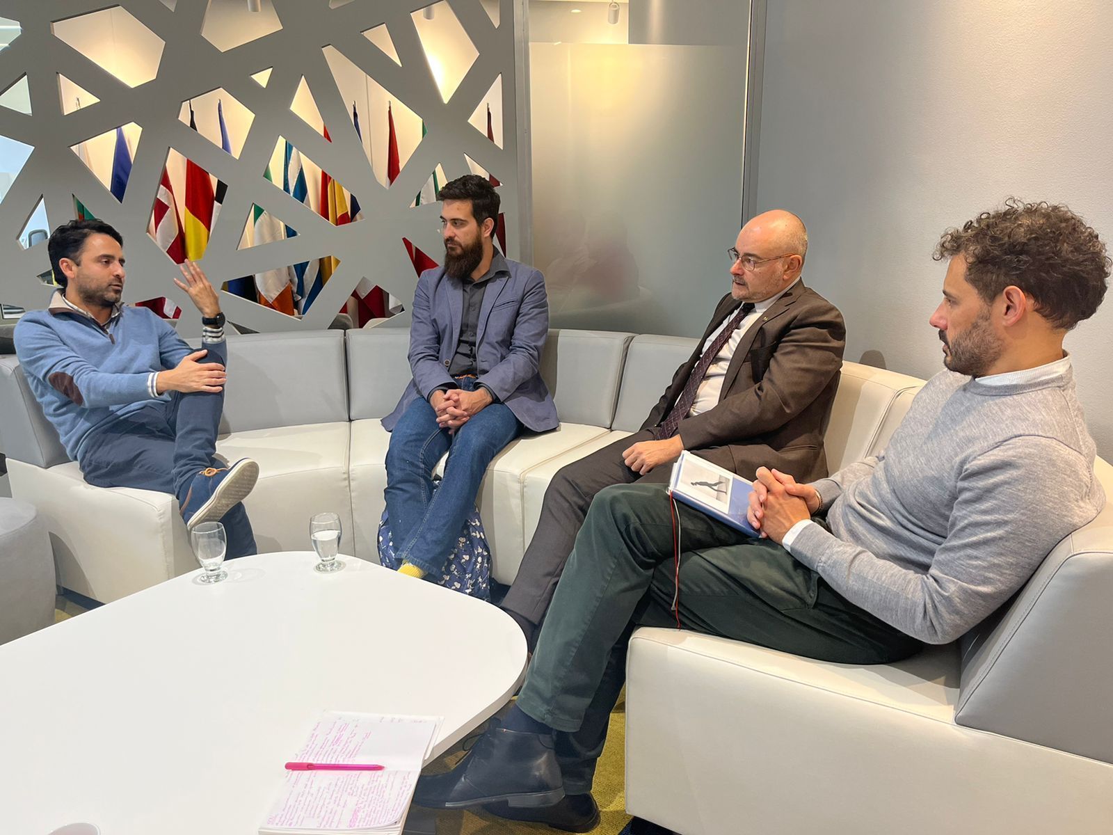 Visita a la Delegación de la UE en Bogotá en 2022