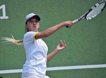 Samantha Palacio, tenista y estudiante de Negocios Internacionales.