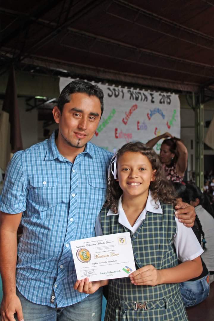 Sophia estudiante destacada