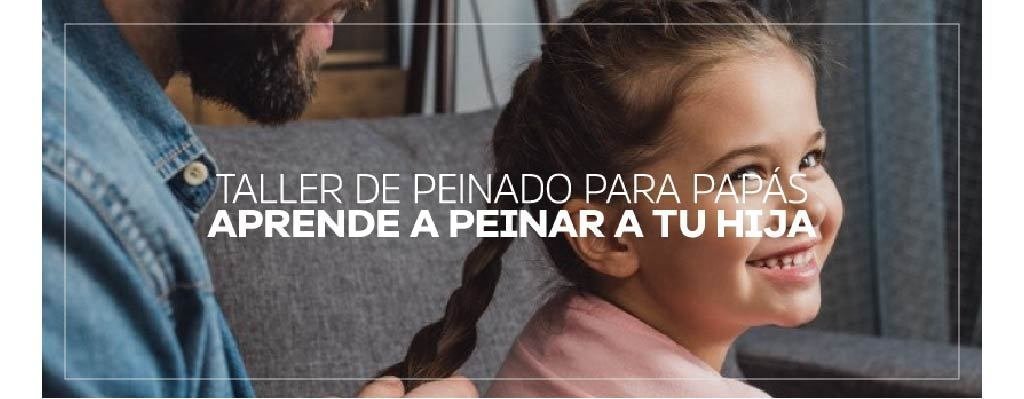 Taller de Peinados para papás: aprende a peinar a tu hija