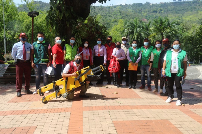 Foto Tipo InternaGeneral simulacro nacional upb 2021