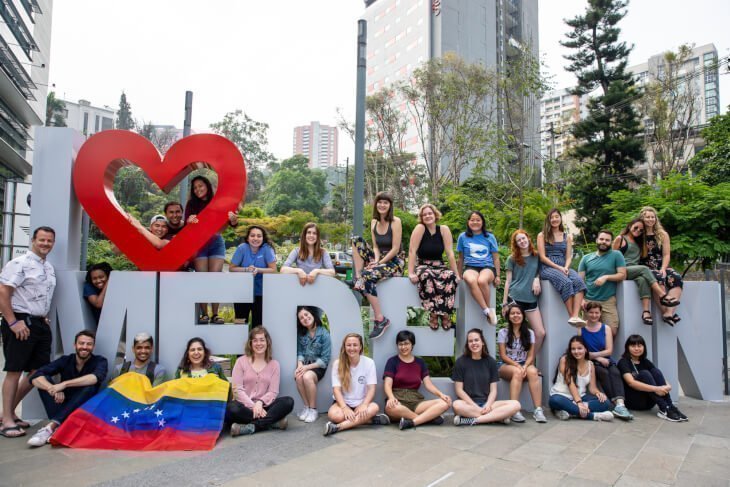 Estudiantes de UPB y de la Universidad de Carolina del Norte